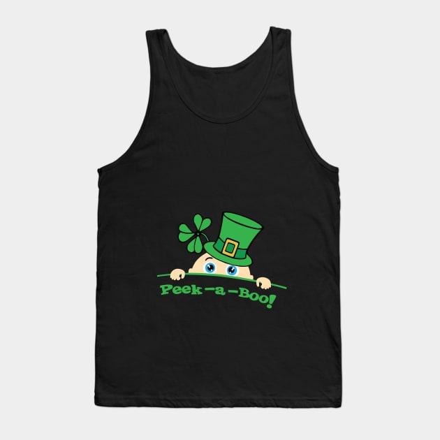 Peek A Boo Irish Tank Top by b34poison